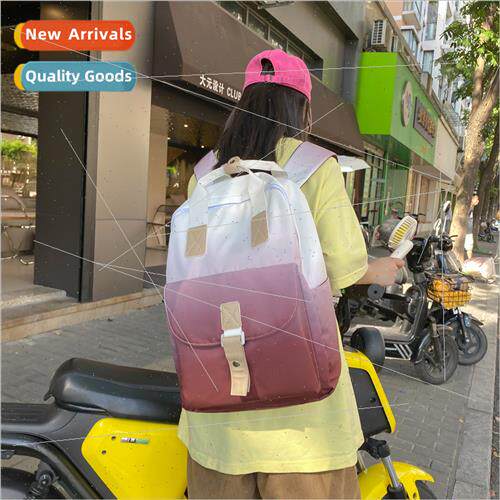 Large capacy backpack Korean nd fashion simple shoulder bag