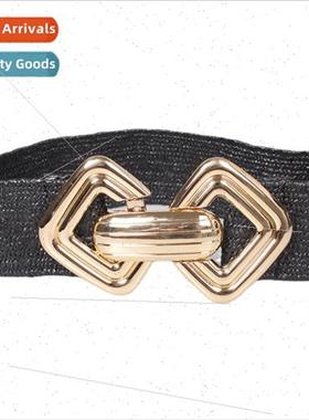 Belt female decorative skirt metal elastic runway niche hund