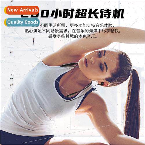 Neck-hanging magnetic sports bluetooth headset cost-effectiv