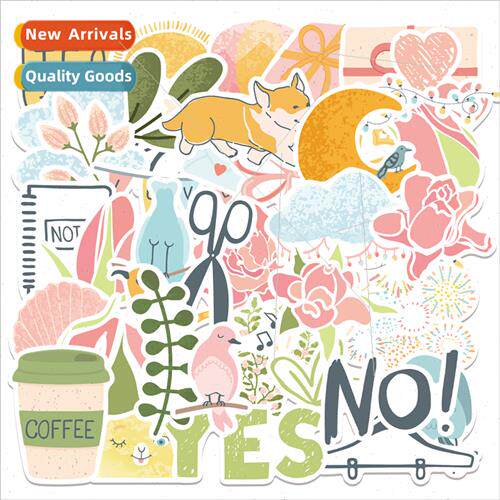 49 cartoon small fresh sunshine stickers can be decorated lu