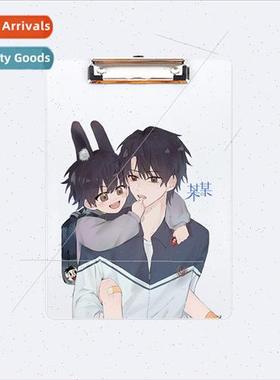 A certain anime and manga acrylic A5 folder clipboard multi-
