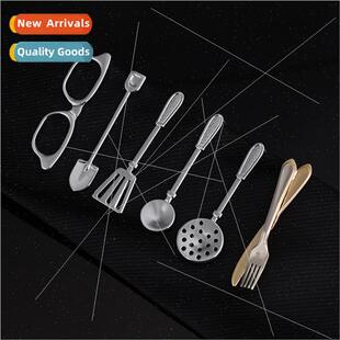 special shape clip cutlery creati tie glasses Fashion men