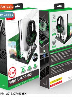 XBOXONE/S/X 6-in-1 Charging Dock Multi-function Cooling Fan