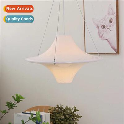 French cream wind flying saucer dining room chandelier antiq