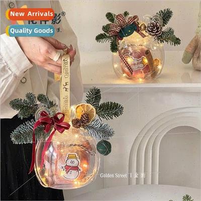 Transparent PVC Elk 适用AppleBox Bobble Ball Christmas  Chri