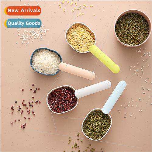 Multifunctional scoop rice spoon household plastic measuring