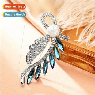 buckle corsage leaf bro pin brooch simple Fashion fashion