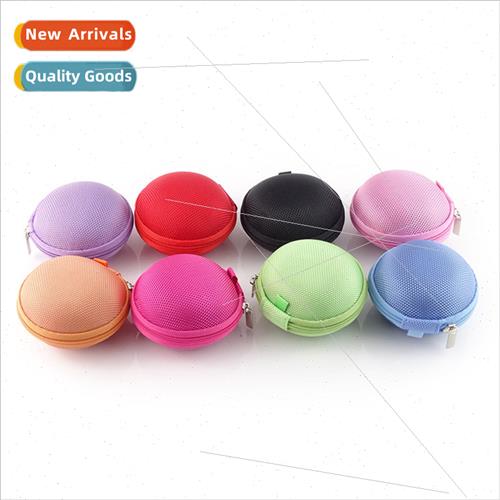 Oxd cloth round headset organizer bag cell phone charger coi