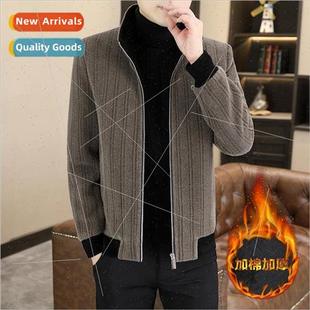 gold mink jackets winter vers men cotton tweed Autumn velvet