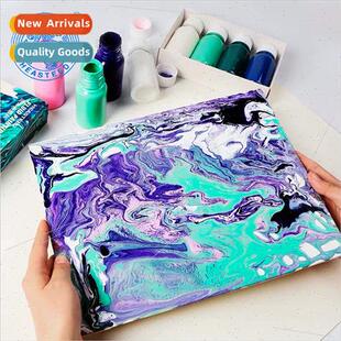 painting fluid material cell paint handmade acrylic