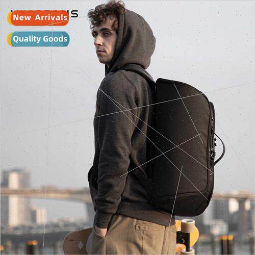 New travel shoulder bag USB anti-theft backpack anti-cut bus