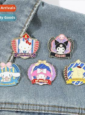 Sanrio college  metal section brooch Kulomi Yuji dog Pacha d