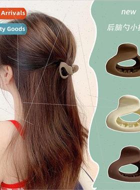 Hotba black small grab clip high ponytail fixed artifact pon