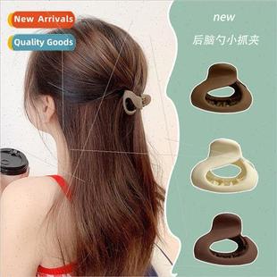 Hotba black small grab clip high ponytail fixed artifact pon