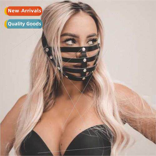 Erotic Eye Mask PU Leather Eye Mask Role Play Mask Dance Flo