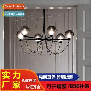 glass ball bedroom modern villa Scandinavian room living