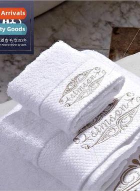 Hotel towel Fashion satin file embroidery face towel Platinu