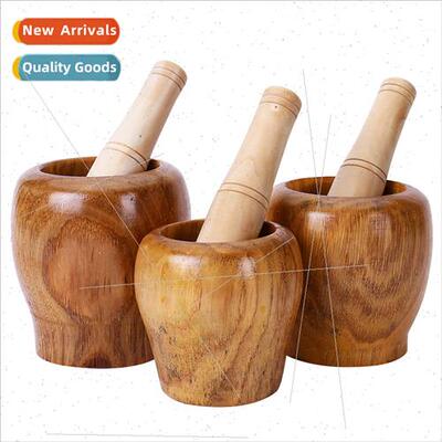 Home appliances garlic pounding bowl chili household old-fas