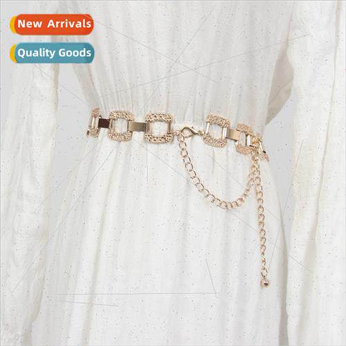 Chain belt women ins niche metal waist chain decoration dres