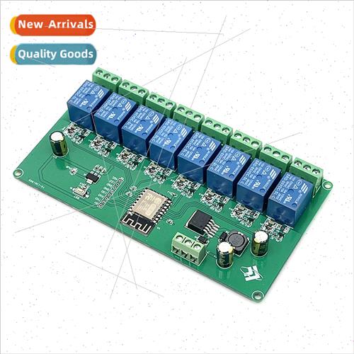 5V 7-28V power  ESP8266 WIFI eight relay module ESP-12F deve