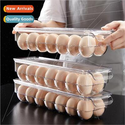 Egg organizer 适用refrigerator freshness egg compartment art