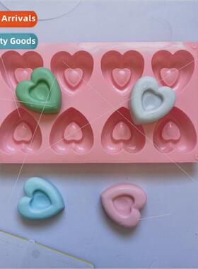 8 Love donuts 130 silicone mold cake ice cream pudding desse