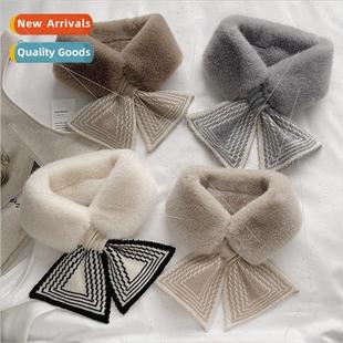 and winter plush female imat Korean fall versatile Scarf ins