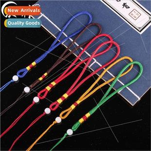 New round bead handle rope jadee jade pendant rope handle ro