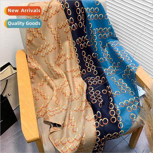 Spring fall winter new Korean  cotton linen scarf female pri