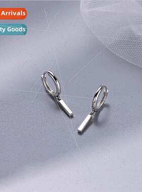 Circle earrings female ear clasp 2023 new bar earrings niche