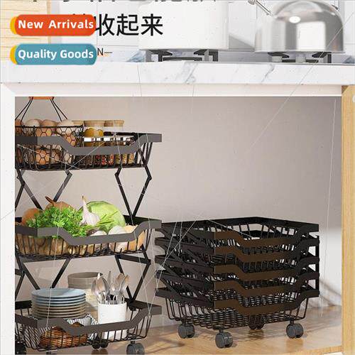 Kchen vegetable shelf floor multi-layer put vegetable basket