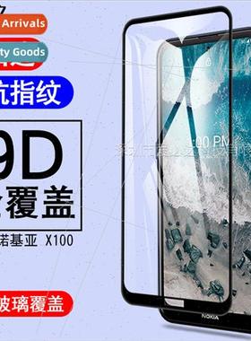 适用Nokia X100 full screen tempered film Nokia X100 two stro