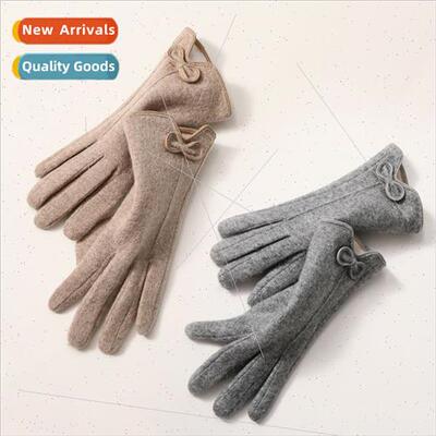 Gloves winter ladies N719 padded warm cycling gloves spring