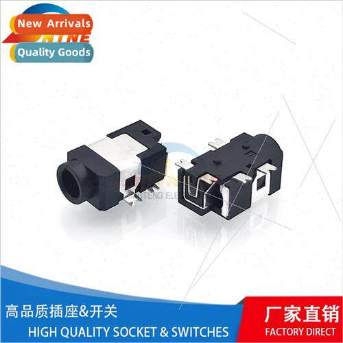 Eco-friendly copper pin power socket DC-052 5-pin DC chip ch