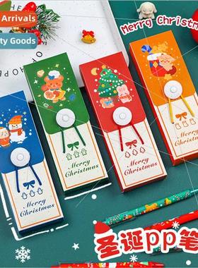 Christmas tower buckle stationery box elementary school stud