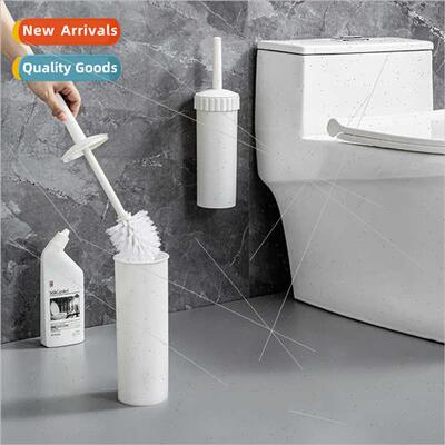 Household creative toilet brush wall-mounted on wall type du