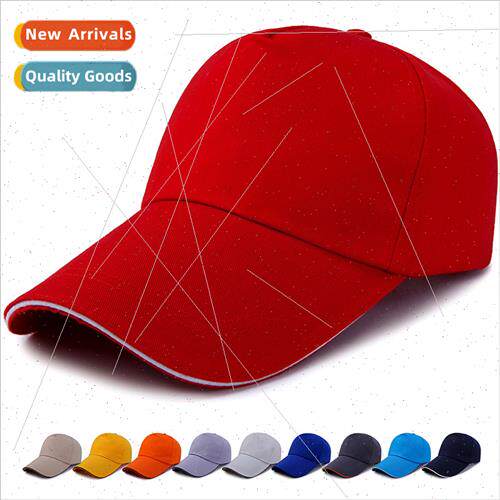 Advertising hat wh logo baseball cap light plate work cap fa