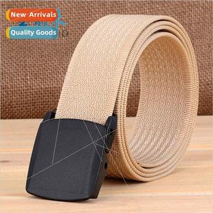 Canvas Belt Buckle Iron Secury Tactical Over YKK Men