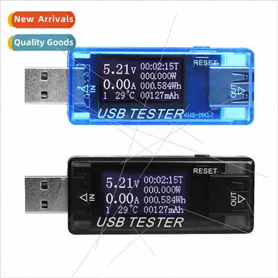 OLED USB Tester 4-dig Voltage Current Meter Power Capacy Mob