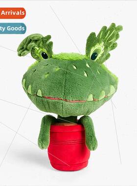 New Christmas Snapper Plush Christmas Rodent Potted Plush Do