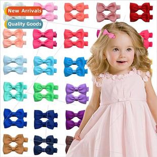 slip bow colors children baby jewelry clips Europe hair
