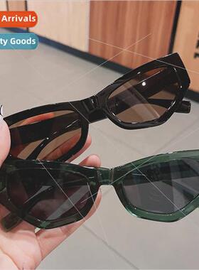 2022 Europe summer new cat eye sunglasses tide ins retro con
