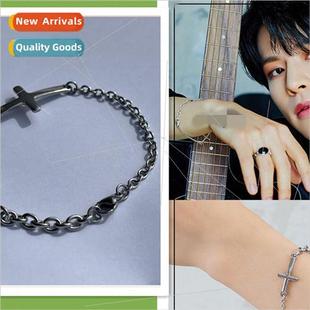 Sung Min Korea group simple and Kim Japan StrayKids bracelet
