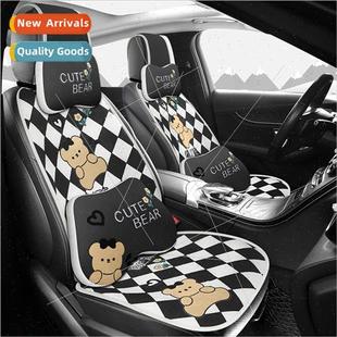 kangxi plush cartoon new multi bear car lattice 2022 diamond