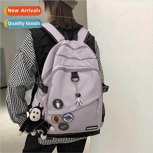 Travel shoulder bag female large capacity lightweight school