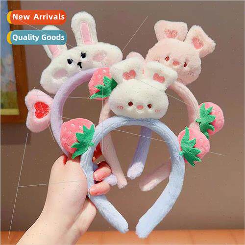 Three-dimensional doll bee hair bands fluffy strawberry bear