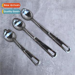 Portion pot serving spoon body stainless steel fry more crea
