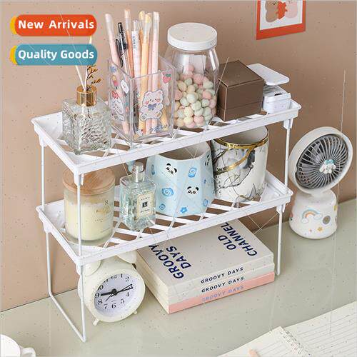 ins cosmetic organizer double adjustable desktop multifuncti