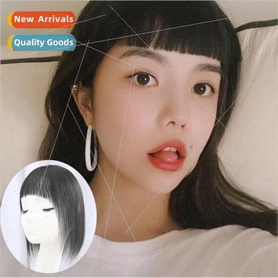Eyebrow bangs wig piece natural breathable head filler piece