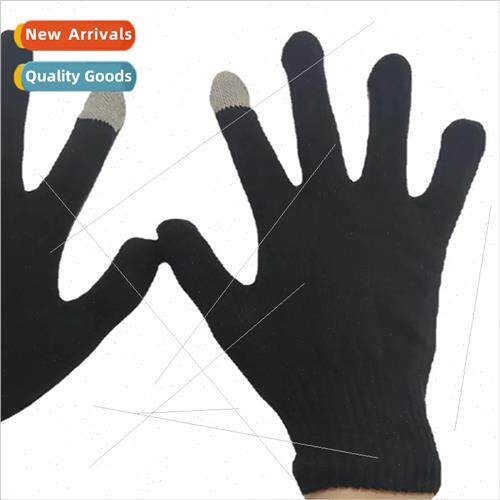 Winter one-finger touch screen knted warm full-finger touch